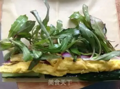 Make Wild tofu rolls step 2