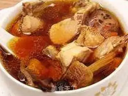 Make Ten mushrooms full of mushroom soup step 3