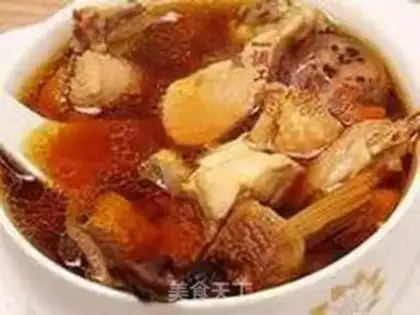 Make Ten mushrooms full of mushroom soup step 4
