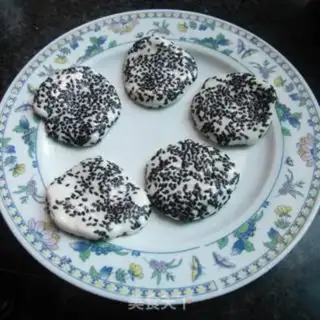 Make Rice sesame cake step 3