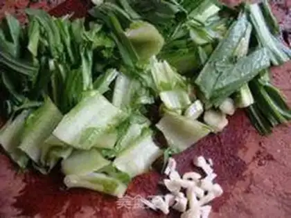 Make Garlic barley step 0