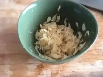 Make Pooh, shrimp step 2