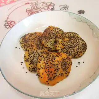 Make Rice sesame cake step 7