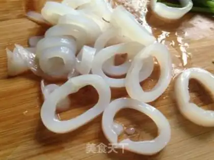 Make Fried squid step 2