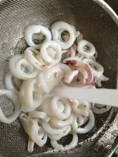 Make Fried squid step 4
