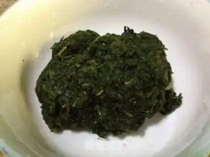 Make Fried artemisinin step 0