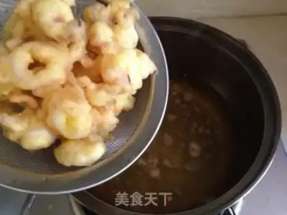 Make Fried squid step 9