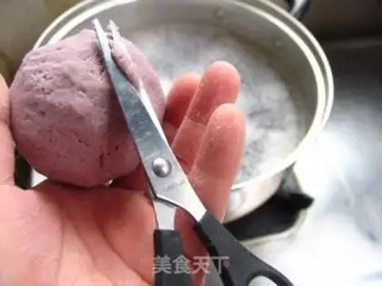 Make ♪ ♪ ♪ Purple Ganan scissors ♪ step 4