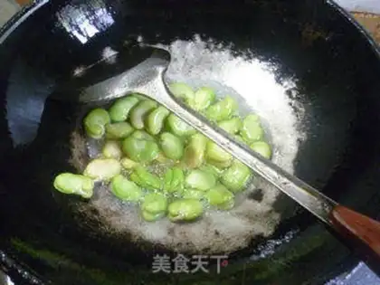 Make Scrambled beans step 5
