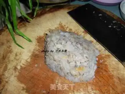 Make Three fresh dumplings step 1