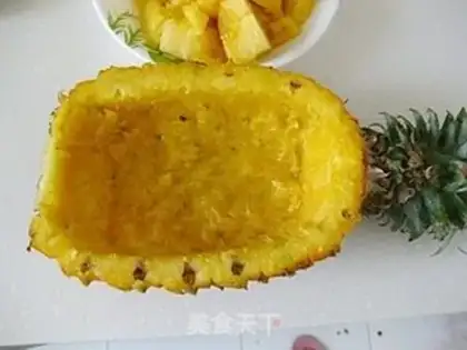 Make Pineapple rice step 5
