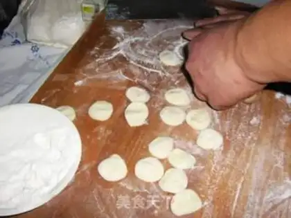 Make Three fresh dumplings step 5