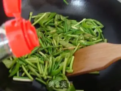 Make Garlic peppers step 6