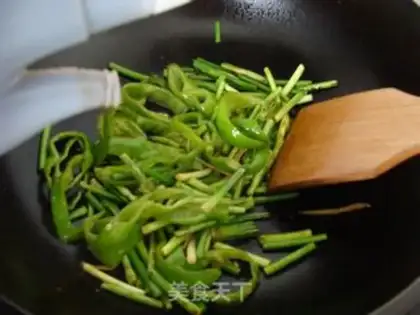 Make Garlic peppers step 7
