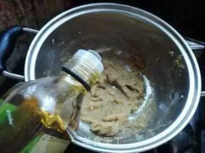 Make Red sugar bean cake step 5