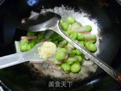 Make Watermelon peeled the beans step 9