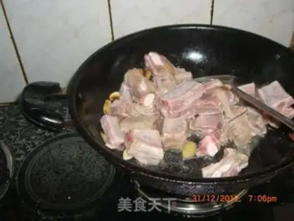 Make Red burn ribs step 4