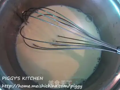 Make Fruit yogurt cream step 5