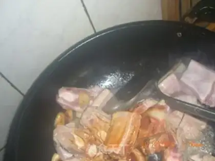 Make Red burn ribs step 5