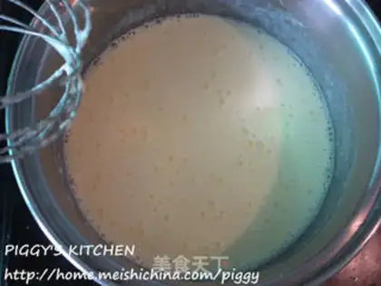 Make Fruit yogurt cream step 6