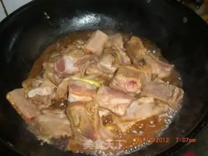 Make Red burn ribs step 7