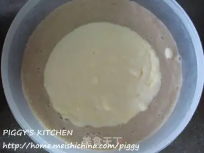 Make Fruit yogurt cream step 7