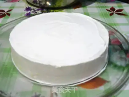 Make No sour cream cake step 11