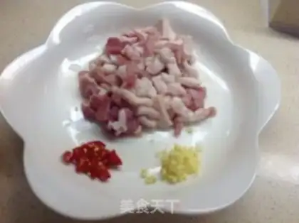 Make Spaghetti beans step 1