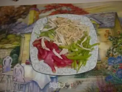 Make Sesame sauce cucumber step 2