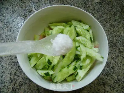 Make Watermelon with cucumbers step 8