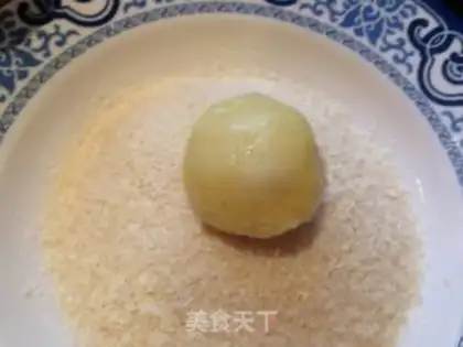 Make Gold cheese potato ball step 10