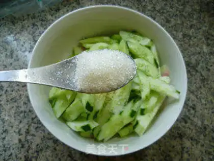Make Watermelon with cucumbers step 10