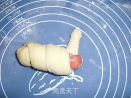 Make Hot dog intestines step 6