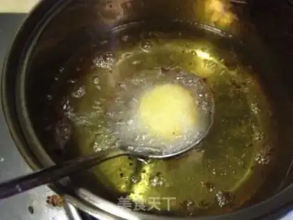 Make Gold cheese potato ball step 15