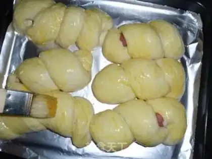 Make Hot dog intestines step 8