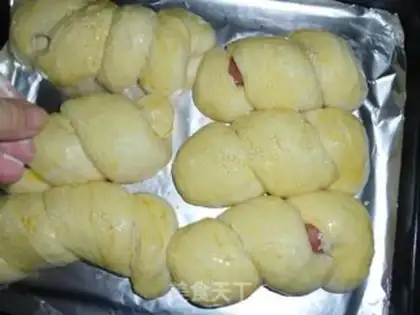 Make Hot dog intestines step 9