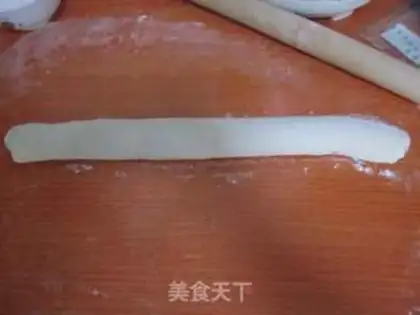 Make Black sesame rolls step 5