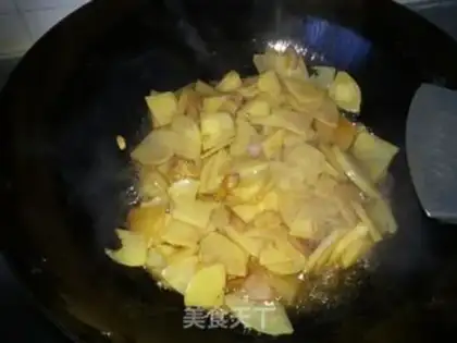 Make Fried potato chips step 5