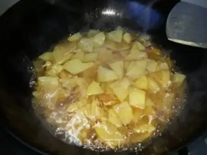Make Fried potato chips step 6