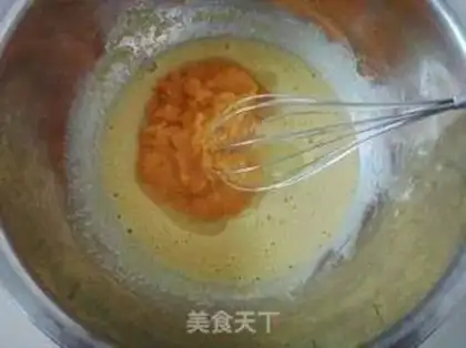 Make Pumpkin twat cake step 3