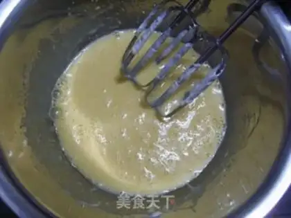 Make Meat pine cake step 4