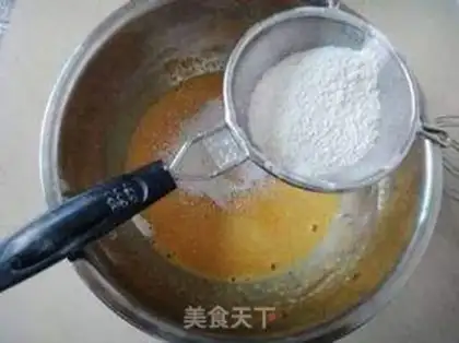 Make Pumpkin twat cake step 4
