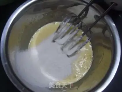 Make Meat pine cake step 5