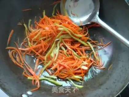Make Fried carrots step 5