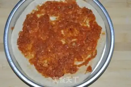 Make Bacon shrimp pizza step 12
