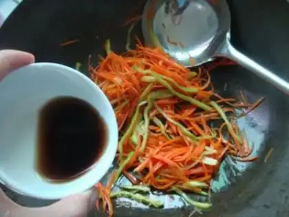Make Fried carrots step 6