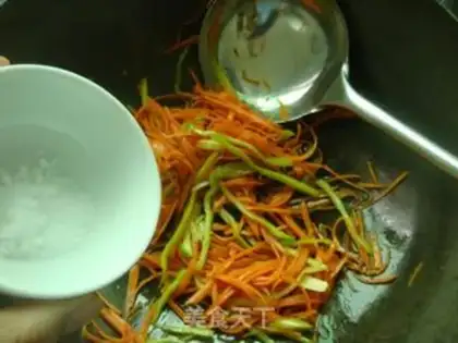 Make Fried carrots step 8