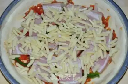 Make Bacon shrimp pizza step 15
