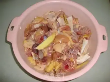 Make Frozen chicken step 1