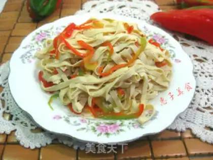 Make Pepper bean skin step 2